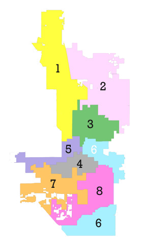 phoenix city council district map City Of Phoenix Volunteer phoenix city council district map